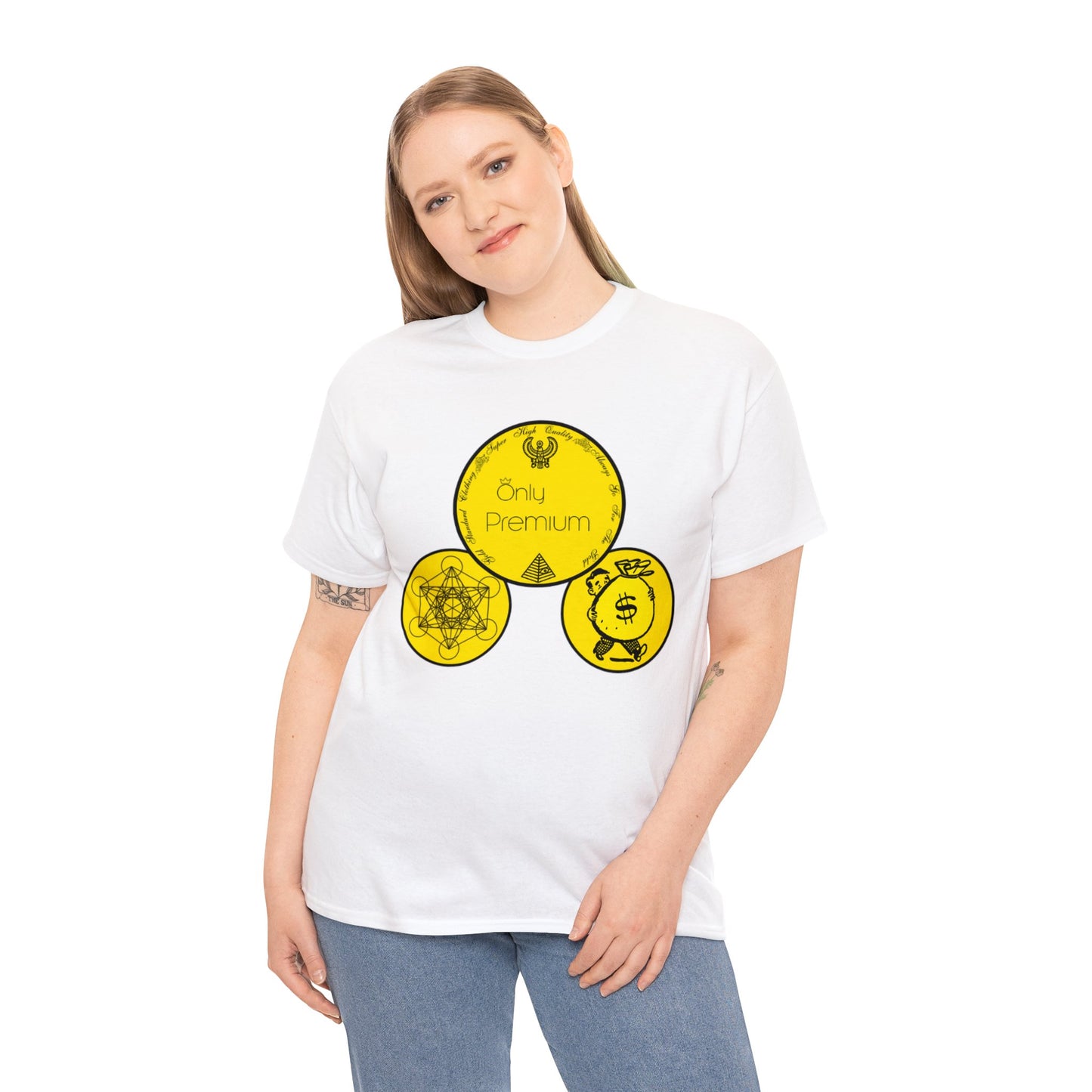 Only Premium $Cosmic Cash 88$ - Unisex Heavy Cotton Tee